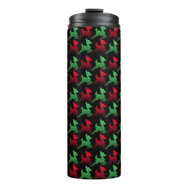Geschenkverpackter Thermobecher Thermosbecher (Vorderseite)