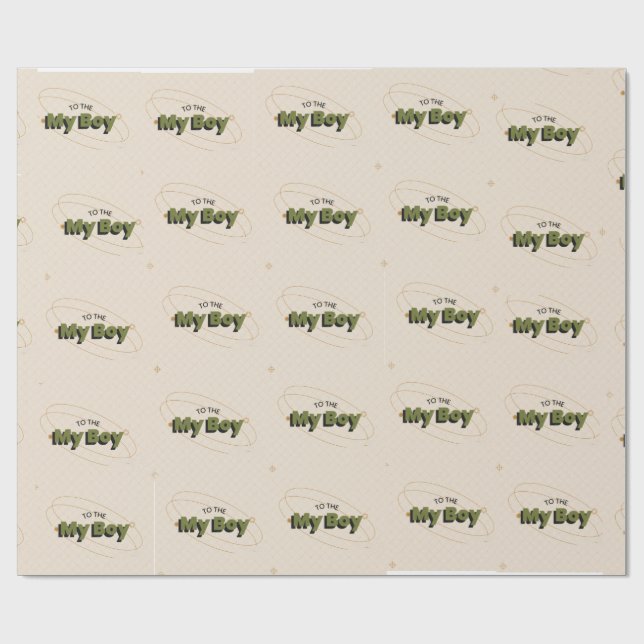 Geschenkverpackungsmaterial Geschenkpapier (Flach)