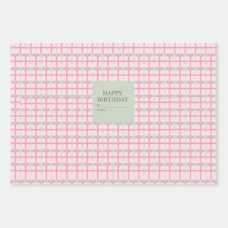 Geschenkverpackungsmaterial Geschenkpapier Set