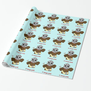 Geschenkverpackungspapier für kleine Vintage-Hocke Geschenkpapier