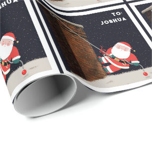 Geschenkverpackungspapier für Klettern Geschenkpapier