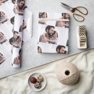 Geschenkwrap für personalisiertes Foto Geschenkpapier