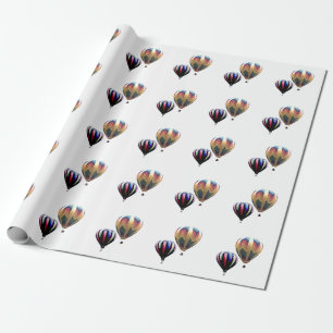 Geschenkwrap - Heißluftballons Geschenkpapier
