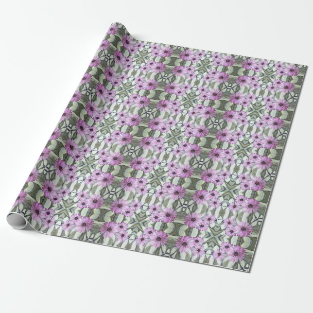 Geschenkwrap Roll Lila afrikanische Milchsorten Geschenkpapier (Ungerollt)