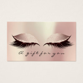 Geschenkzertifikat Rose Blush Lash Extension Makeu