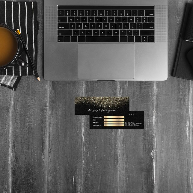 Geschenkzertifikat Sepia Gold Lashes Makeup (Gift Certificate Sepia Gold Lashes Makeup)