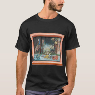 Geschichte auf Holz: Mit den Augen, die jetzt Meer T-Shirt