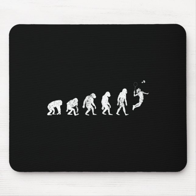 Geschichte Badminton Lover Print Funny Badminton E Mousepad (Vorne)