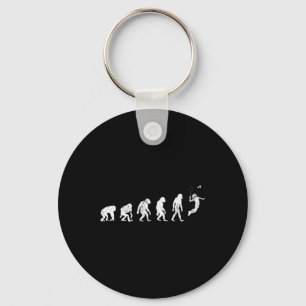 Geschichte Badminton Lover Print Funny Badminton E Schlüsselanhänger