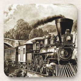 Geschichte der Dampflokomotive-Motor Getränkeuntersetzer