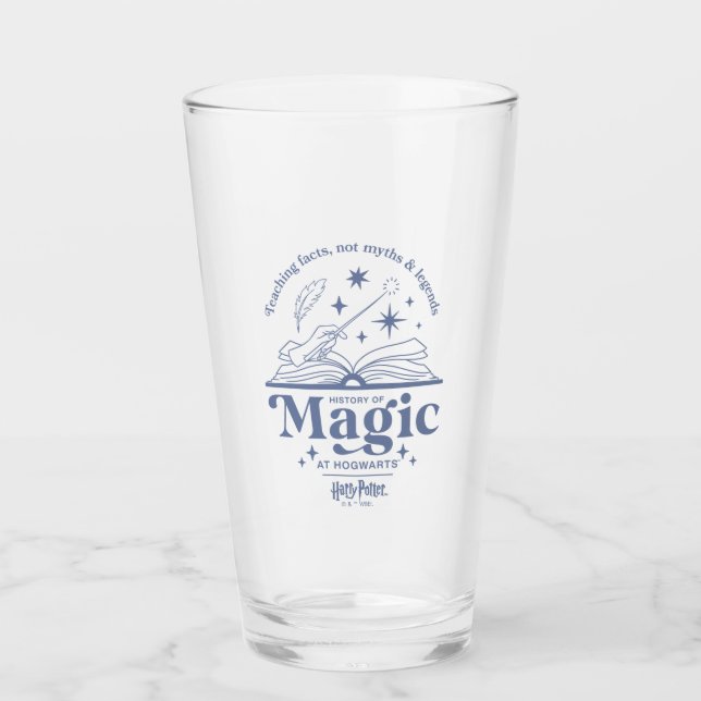 Geschichte der Magie bei HOGWARTS™ Glas (Vorderseite)