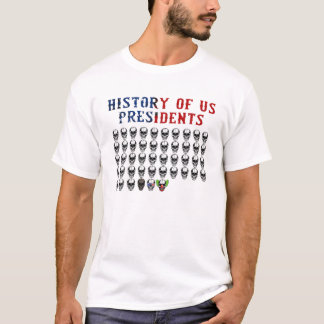 Geschichte der US-Präsidenten 46. Clown Präsident  T-Shirt
