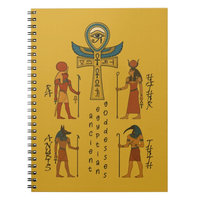 Geschichte des Alten Ägypten - Götter Notizblock (Vorderseite)
