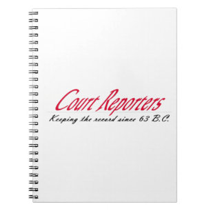 Geschichte des Gerichts-Berichtes Notizblock