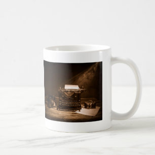 Geschichte des Journalisten Kaffeetasse