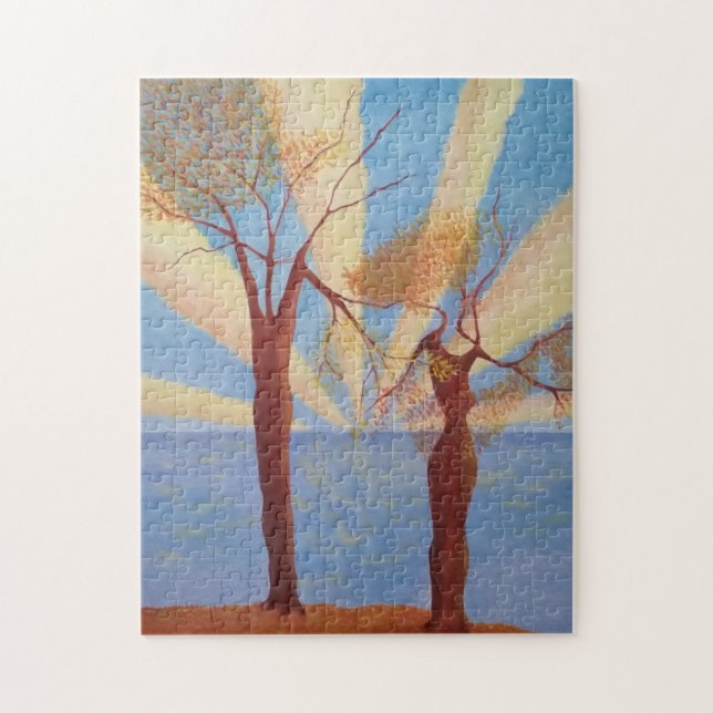 Geschichte des Sturzes Puzzle (Vertikal)