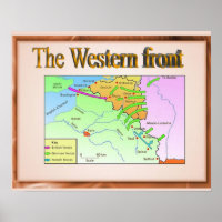 Geschichte, Erster Weltkrieg, Western, Karte