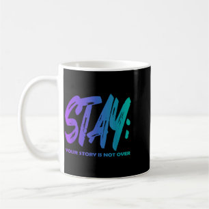 Geschichte ist noch nicht vorbei Bleiben Sie bei d Kaffeetasse