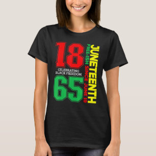 Geschichte Juneteenth Freeish seit 1865 Melanin An T-Shirt