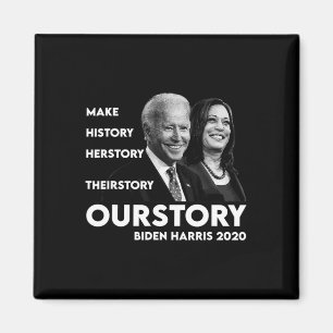 Geschichte Kamala Harris und Joe Biden 2020 Magnet