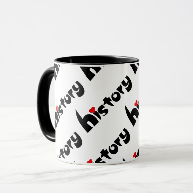 Geschichte Kleines Herz Tasse (Vorderseite Links)
