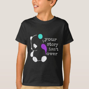 Geschichte nicht vorüber - Semicolon Geschenk Suiz T-Shirt