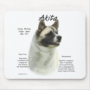 Geschichte Pinto Akita Mousepad