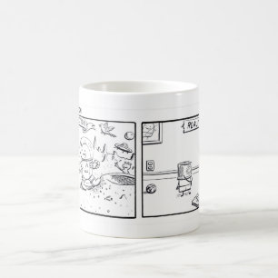 Geschichte Poot "der Fantasie" Comic-Tasse Tasse