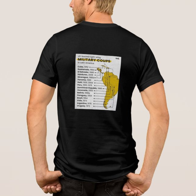 Geschichte Tri-Blend Shirt (Rückseite)