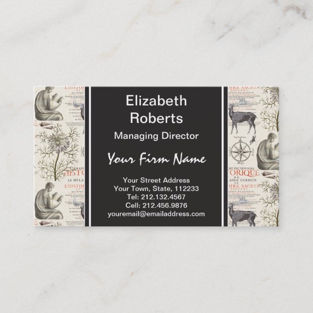 Geschichte und Wissenschaft - Suche nach Wissen Visitenkarte (Vorderseite)