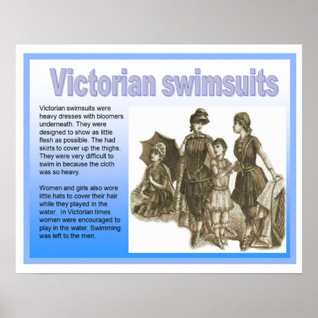 Geschichte, Viktorianer, Swimsuits Poster (Vorne)