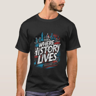 Geschichte von Philadelphia Independence Hall Libe T-Shirt