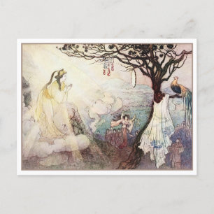 Geschichte von Susa the Impetuous by Warwick Goble Postkarte