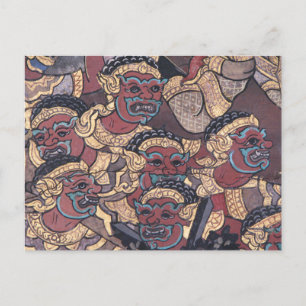 Geschichten aus dem Ramakien Postkarte