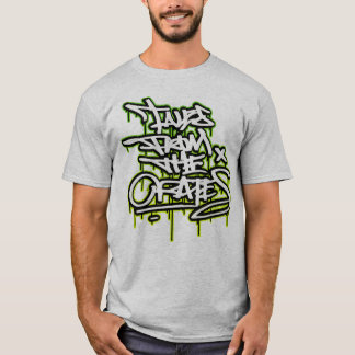 Geschichten aus den Kisten Handschrift-Tropfen-Shi T-Shirt