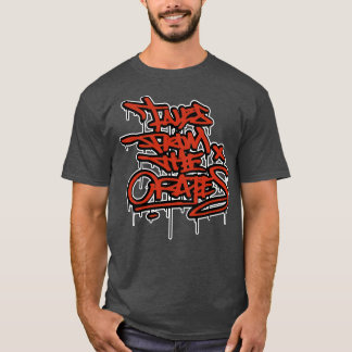 Geschichten aus den Kisten Handschrift-Tropfen-Shi T-Shirt