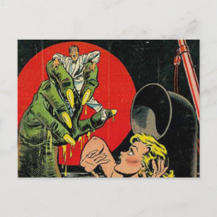 Geschichten aus Horror Comic Postkarte