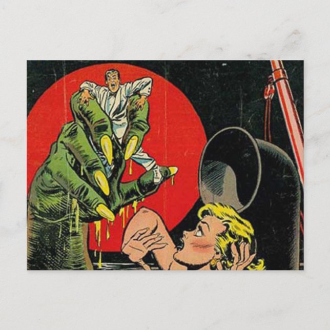 Geschichten aus Horror Comic Postkarte (Vorderseite)