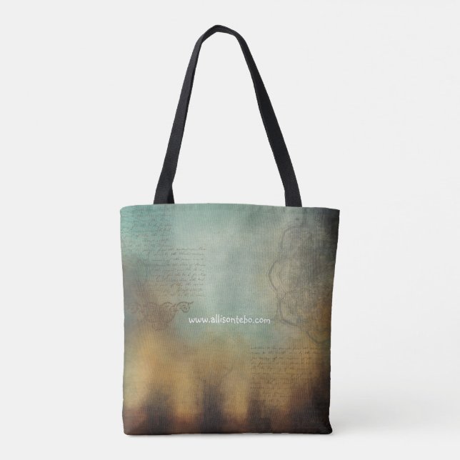Geschichten-Geleitboot - Verfasser-Taschen-Tasche (Rückseite)