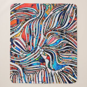 Geschichten kaputt. Unity of Stached Glass Serie. Sherpadecke