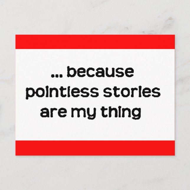 Geschichten Postkarte (Vorderseite)