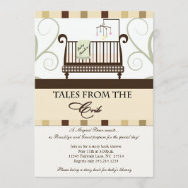 Geschichten von Crib Storybook Showeinladung Einladung