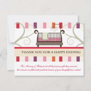 Geschichten von der Krippe danken Ihnen zu Dankeskarte