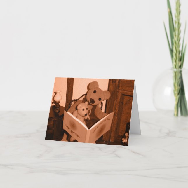 Geschichtenerzähler - notecard karte (Vorderseite)