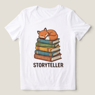 Geschichtenerzähler Schlafender Fuchs auf einem St Tri-Blend Shirt