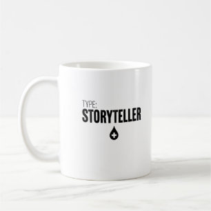 Geschichtenerzähler Schriftsteller Journalist Blog Kaffeetasse