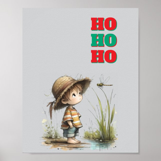 Geschichtenheft für Kinder mit ästhetischem Thema  Poster (Vorne)