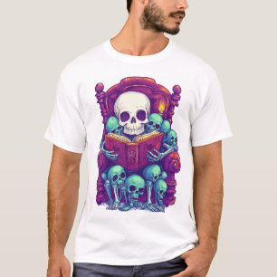 Geschichtenstunde mit Knochen � Lustiger Skelett-A T-Shirt