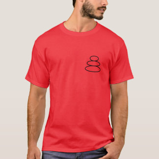 Geschichtete Felsen een Wolf Mädchen T-Shirt