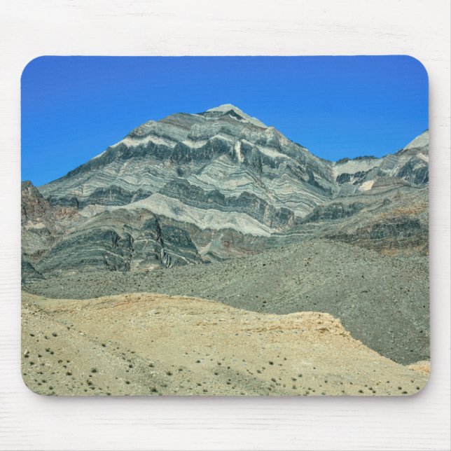 Geschichtete Gipfel der Mojave-Wüste Mousepad (Vorne)